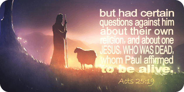 Acts 25 19