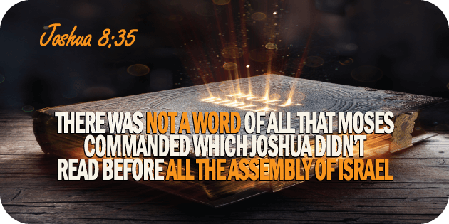 Joshua 8 35