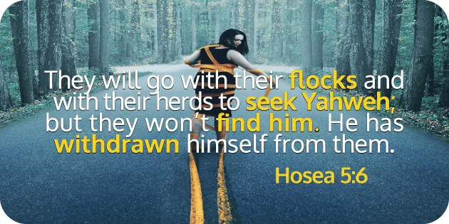 Hosea 5 6