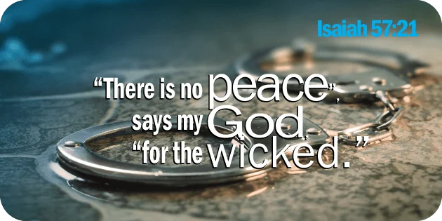 Isaiah 57 21