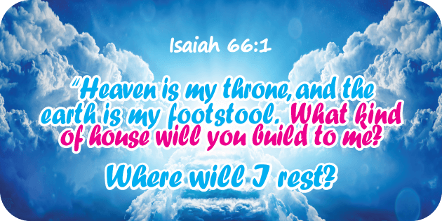 Isaiah 66 1