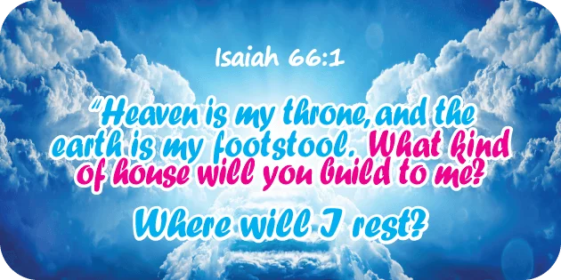 Isaiah 66 1