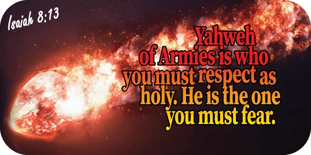 Isaiah 8 13