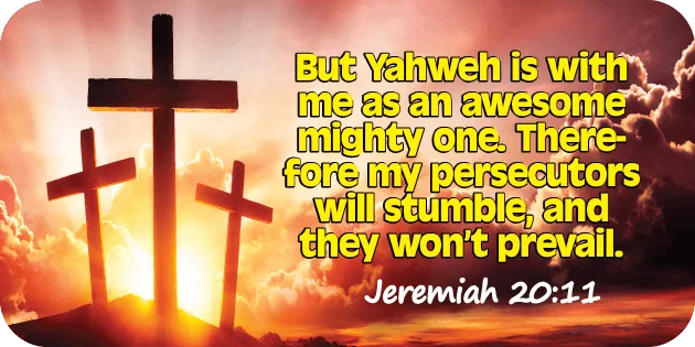 Jeremiah 20 11