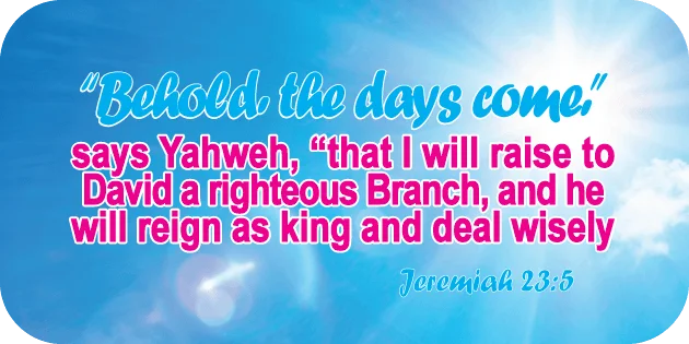 Jeremiah 23 5