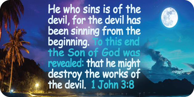 1 John 3 8