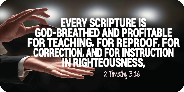 2 Timothy 3 16