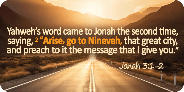Jonah 3 1 2