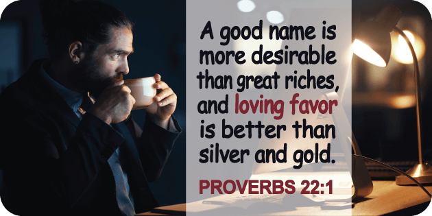 Proverbs 22 1