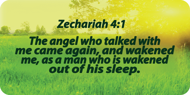 Zechariah 4 1