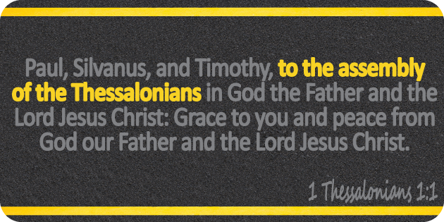 1 Thessalonians 1 1