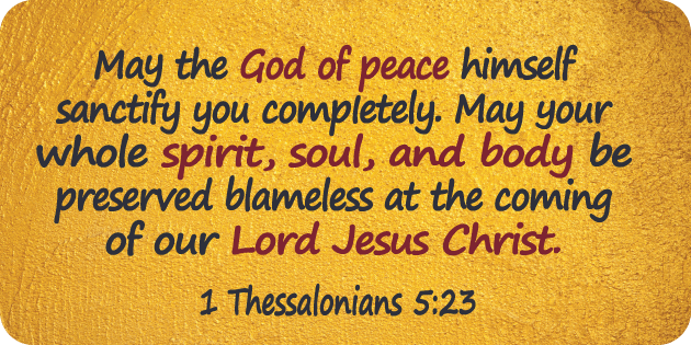 1 Thessalonians 5 23