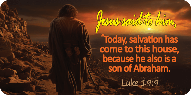Luke 19 9