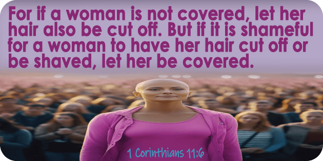 1 Corinthians 11 6