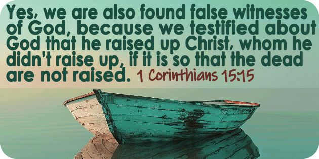1 Corinthians 15 15