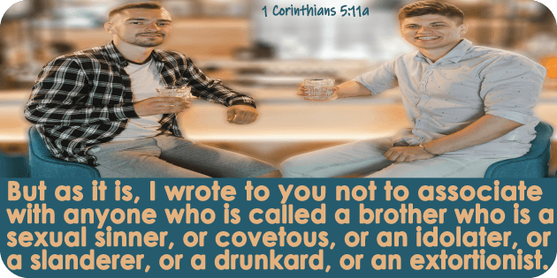 1 Corinthians 5 11a