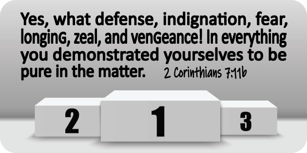 2 Corinthians 7 11b