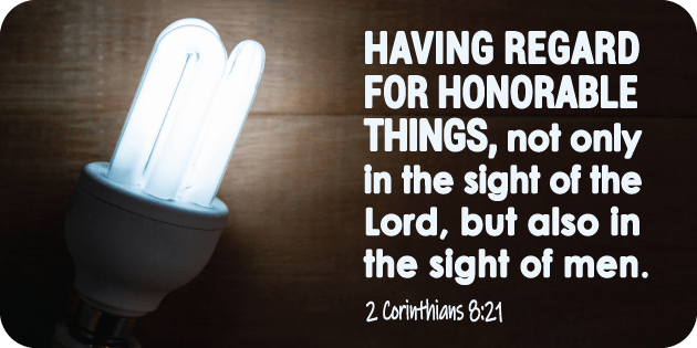 2 Corinthians 8 21