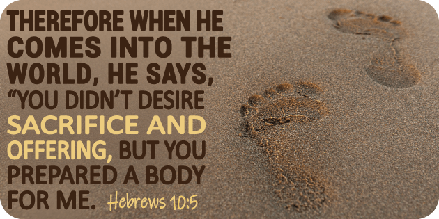 Hebrews 10 5