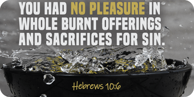 Hebrews 10 6