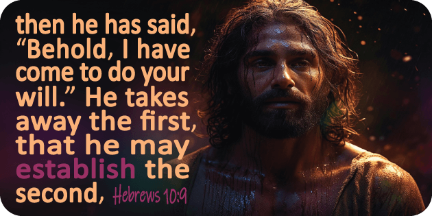 Hebrews 10 9