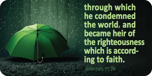 Hebrews 11 7b