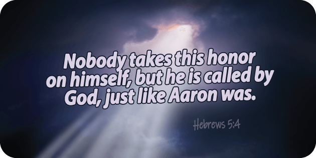 Hebrews 5 4