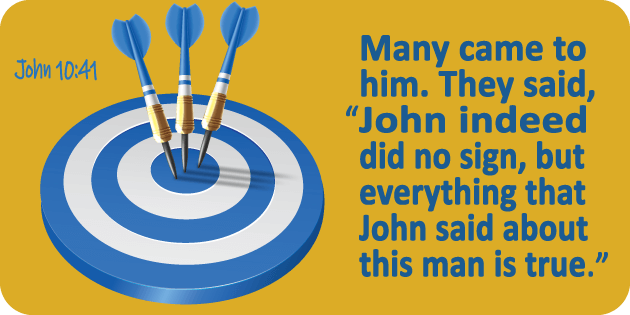 John 10 41