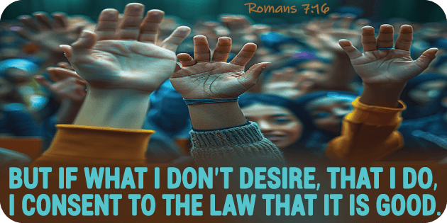 Romans 7 16