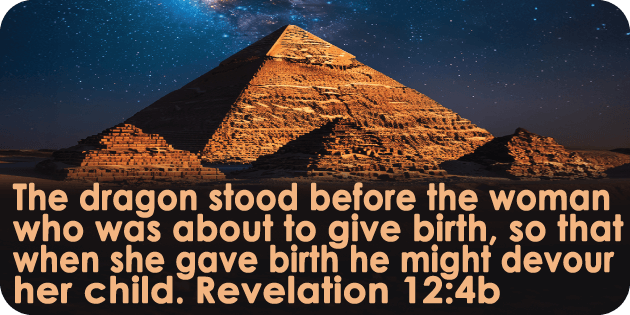 Revelation 12 4b