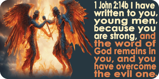 1 John 2 14b