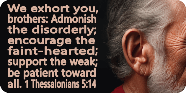 1 Thessalonians 5 14