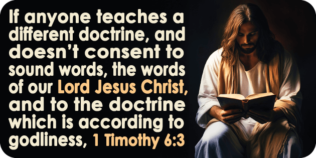 1 Timothy 6 3