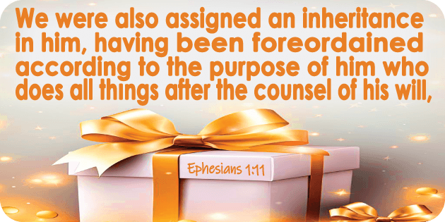 Ephesians 1 11