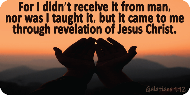 Galatians 1 12