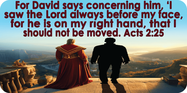 Acts 2 25