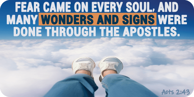 Acts 2 43