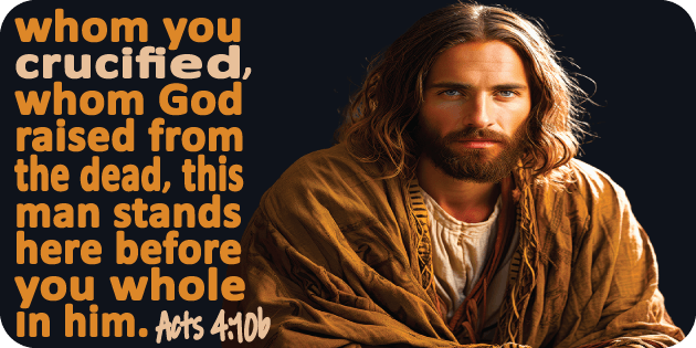Acts 4 10b