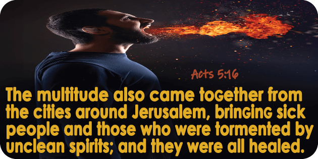 Acts 5 16
