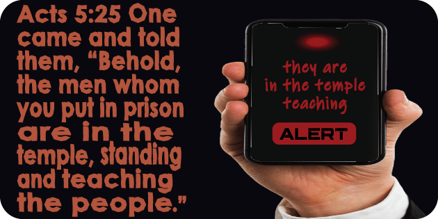 Acts 5 25