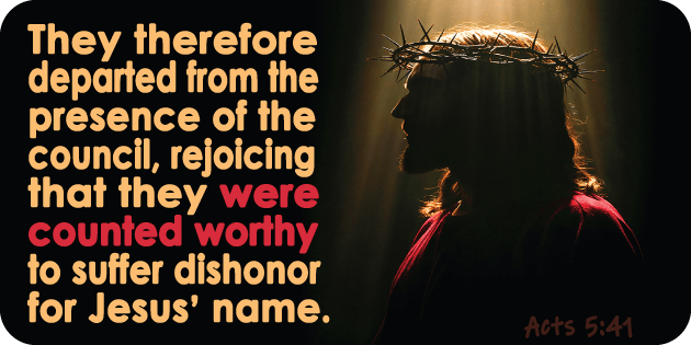 Acts 5 41