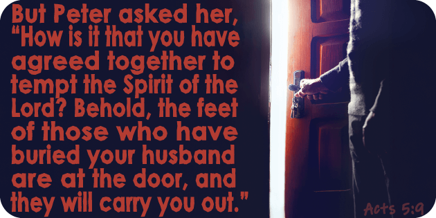 Acts 5 9