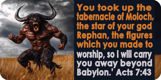 Acts 7 43