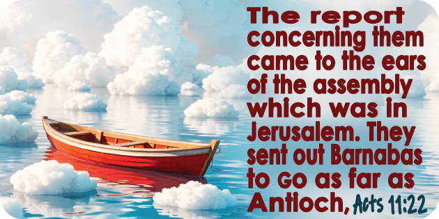 Acts 11 22