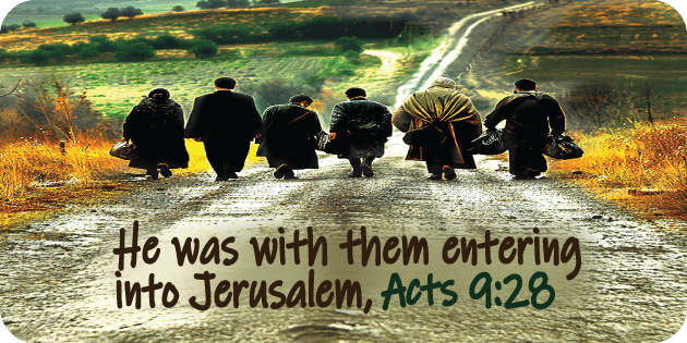 Acts 9 28