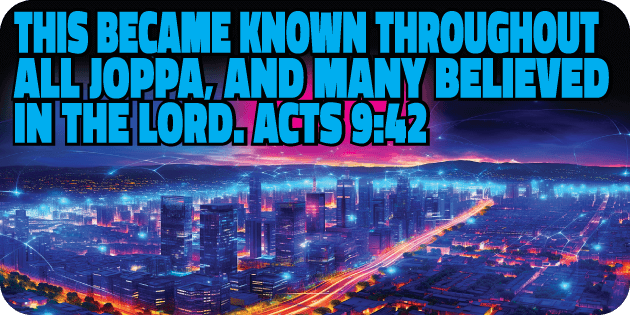 Acts 9 42