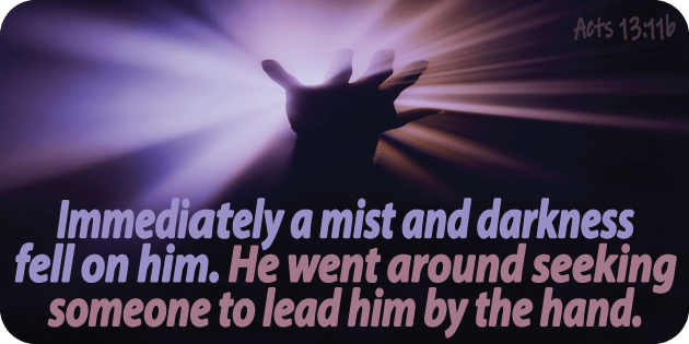 Acts 13 11b