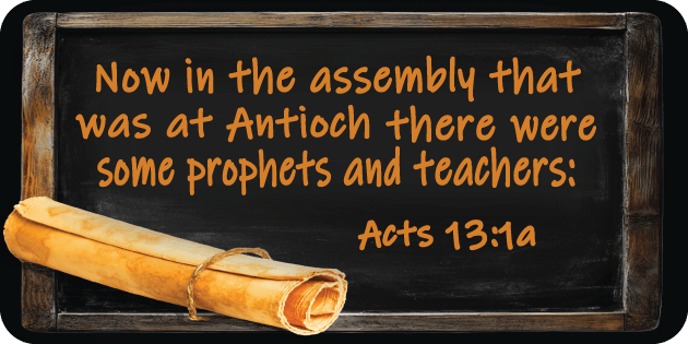 Acts 13 1a