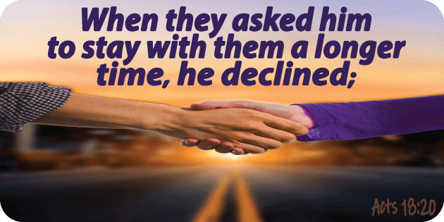 Acts 18 20