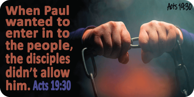Acts 19 30
